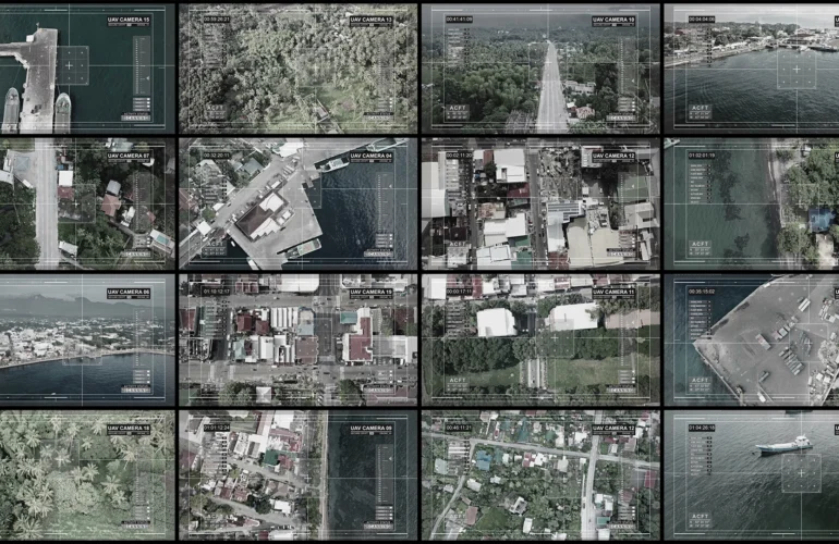 Advanced drone surveillance solutions by Cuneo Consulting.